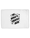 The World's Greatest Mom - Superhero Style Standard Size Polyester Pillow Case by TooLoud-Pillow Case-TooLoud-White-Davson Sales