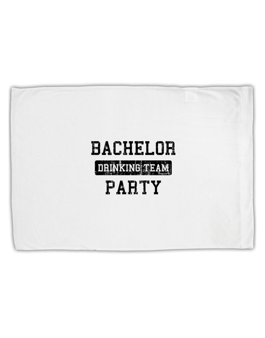 Bachelor Party Drinking Team - Distressed Standard Size Polyester Pillow Case-Pillow Case-TooLoud-White-Davson Sales