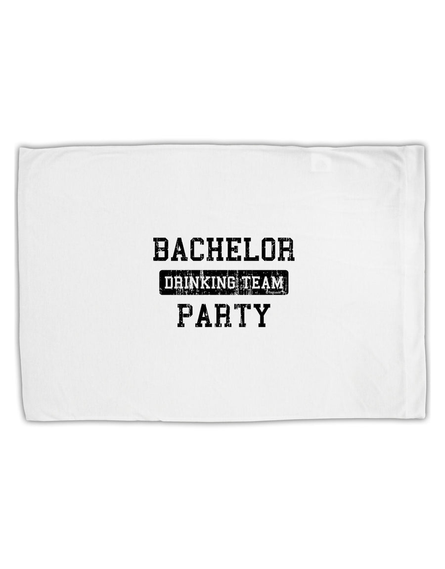 Bachelor Party Drinking Team - Distressed Standard Size Polyester Pillow Case-Pillow Case-TooLoud-White-Davson Sales