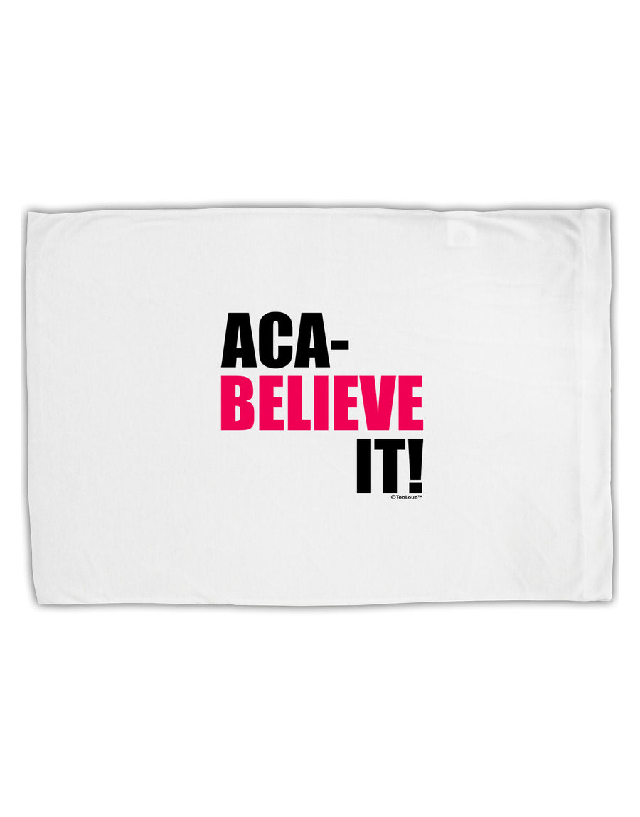 Aca Believe It Standard Size Polyester Pillow Case-Pillow Case-TooLoud-White-Davson Sales
