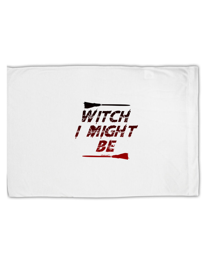 Witch I Might Be Standard Size Polyester Pillow Case by TooLoud-Pillow Case-TooLoud-White-Davson Sales