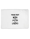 Personalized The Man The Myth The Legend Standard Size Polyester Pillow Case by TooLoud-Pillow Case-TooLoud-White-Davson Sales