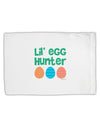 Lil' Egg Hunter - Easter - Green Standard Size Polyester Pillow Case by TooLoud-Pillow Case-TooLoud-White-Davson Sales