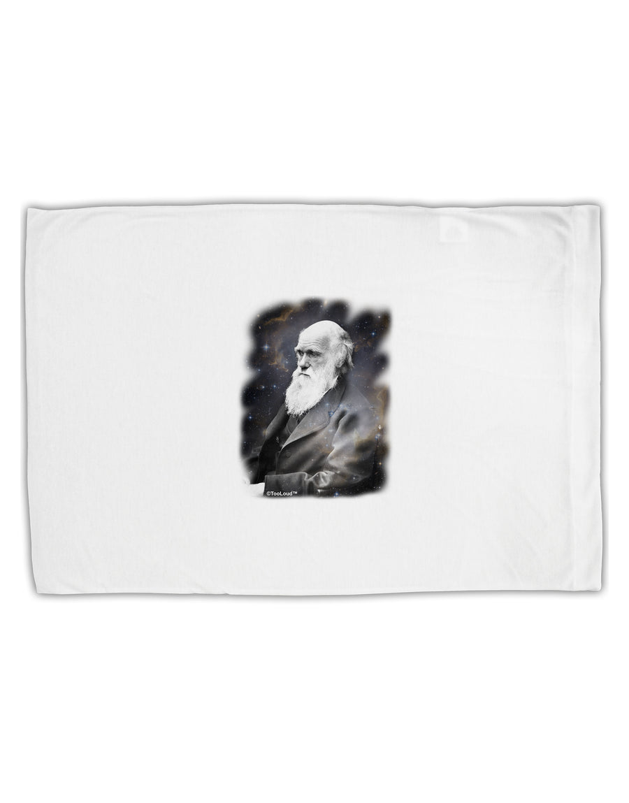 Charles Darwin In Space Standard Size Polyester Pillow Case by TooLoud-Pillow Case-TooLoud-White-Davson Sales