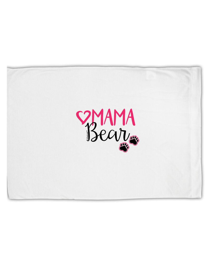 Mama Bear Paws Standard Size Polyester Pillow Case-Pillow Case-TooLoud-White-Davson Sales