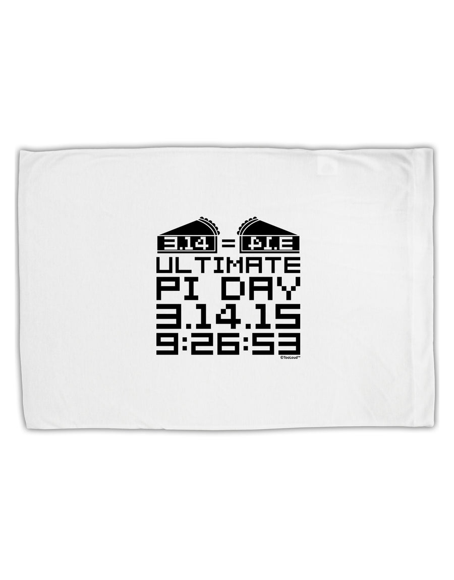 Ultimate Pi Day Design - Mirrored Pies Standard Size Polyester Pillow Case by TooLoud-Pillow Case-TooLoud-White-Davson Sales
