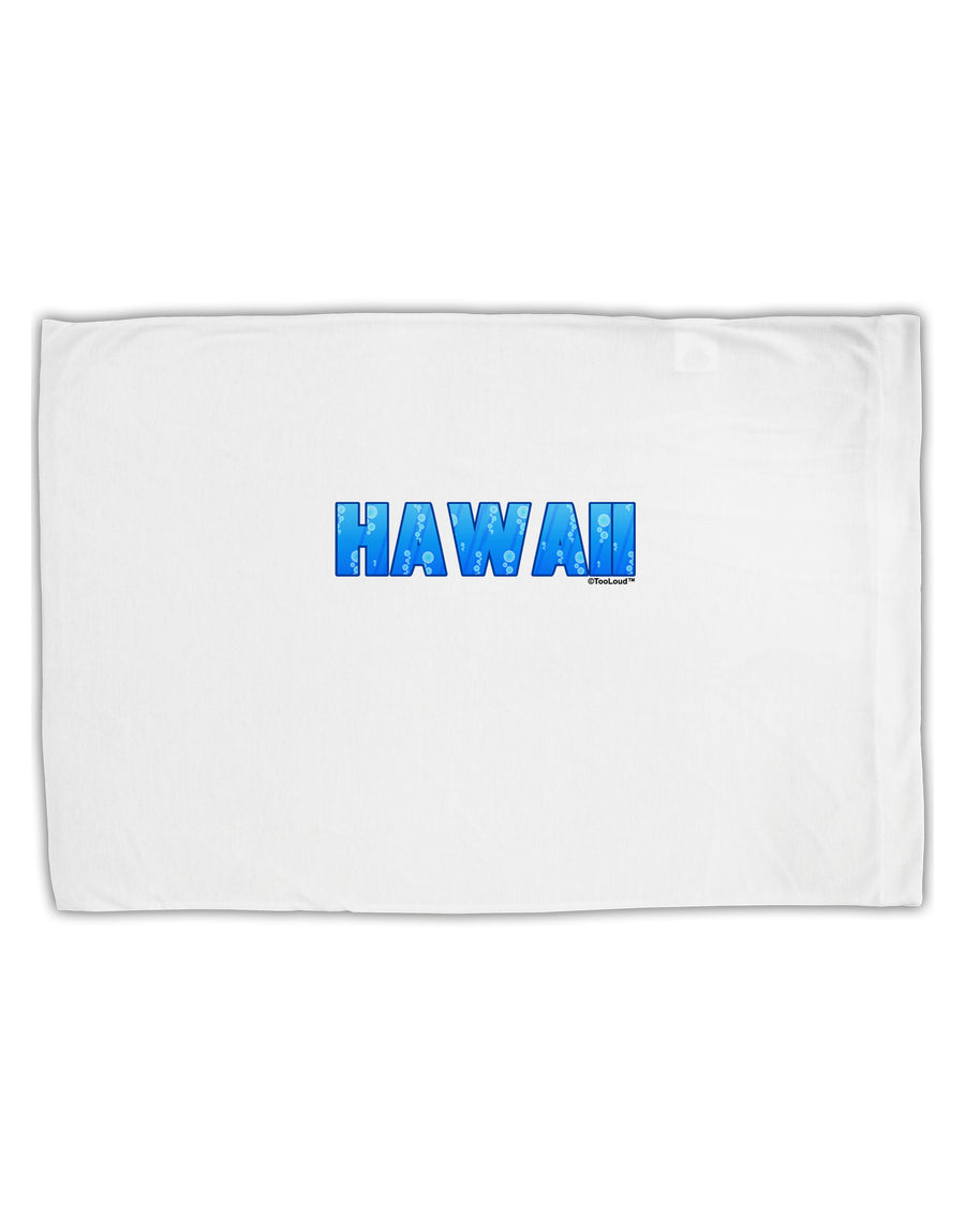 Hawaii Ocean Bubbles Standard Size Polyester Pillow Case by TooLoud-Pillow Case-TooLoud-White-Davson Sales