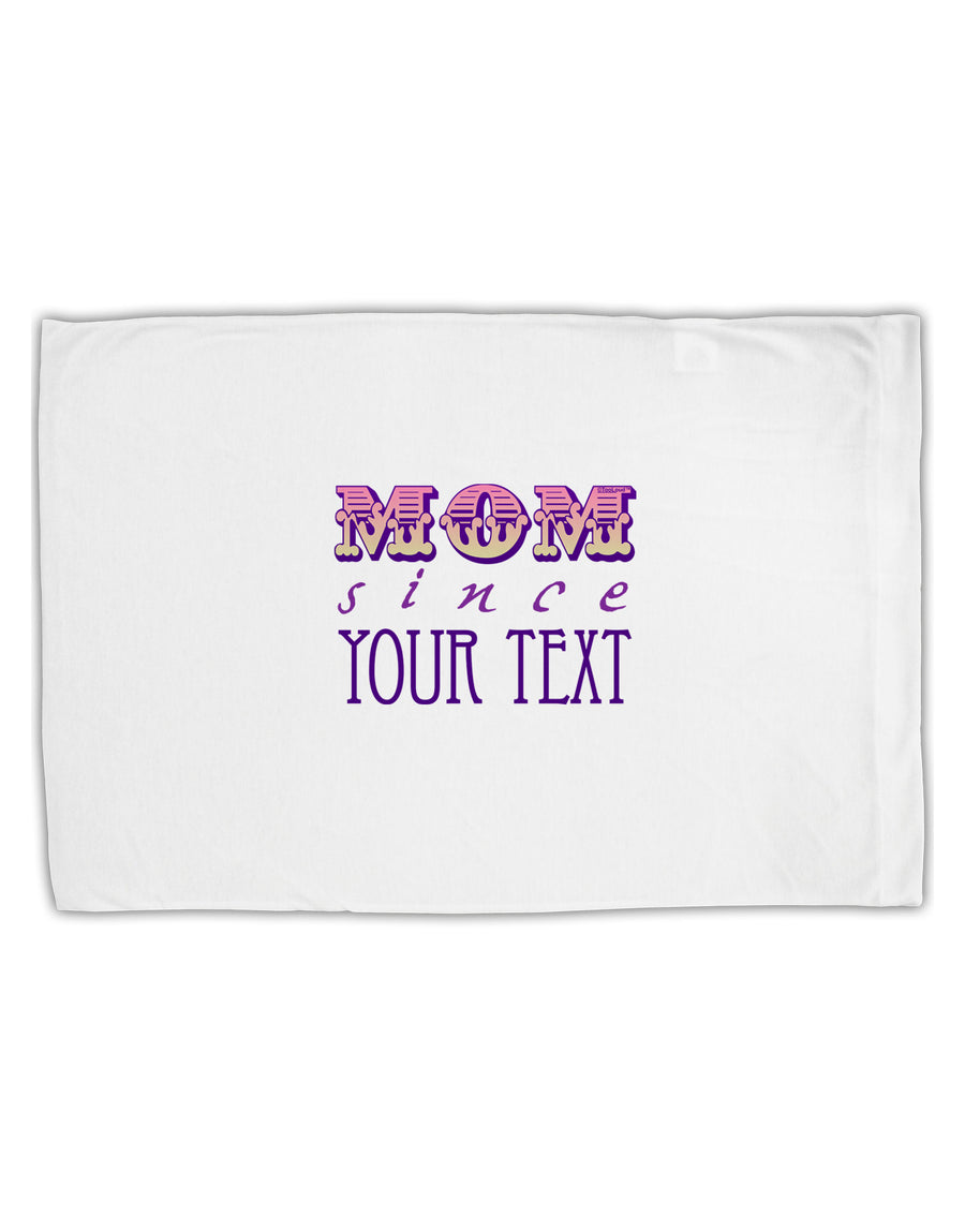 Personalized Mom Since ___ Standard Size Polyester Pillow Case-Pillow Case-TooLoud-White-Davson Sales