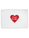 Proud Grandpa Heart Standard Size Polyester Pillow Case by TooLoud-Pillow Case-TooLoud-White-Davson Sales