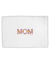 Mom Flowers Design Standard Size Polyester Pillow Case by TooLoud-Pillow Case-TooLoud-White-Davson Sales