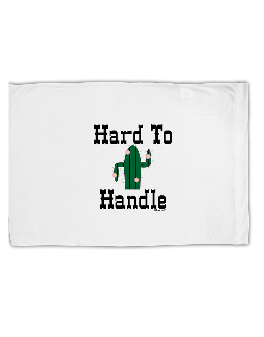 Hard To Handle Cactus Standard Size Polyester Pillow Case by TooLoud-TooLoud-White-Davson Sales