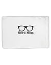 Nerd Mom - Glasses Standard Size Polyester Pillow Case by TooLoud-Pillow Case-TooLoud-White-Davson Sales