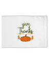 TooLoud Give Thanks Standard Size Polyester Pillow Case-Pillow Case-TooLoud-Davson Sales