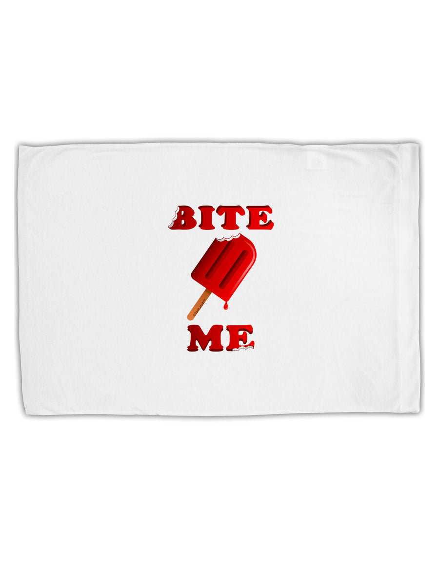 Bite Me Ice Cream Standard Size Polyester Pillow Case-Pillow Case-TooLoud-White-Davson Sales