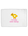 I'm One Cute Chick Standard Size Polyester Pillow Case by TooLoud-Pillow Case-TooLoud-White-Davson Sales