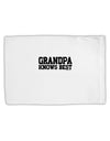 Grandpa Knows Best Standard Size Polyester Pillow Case by TooLoud-Pillow Case-TooLoud-White-Davson Sales