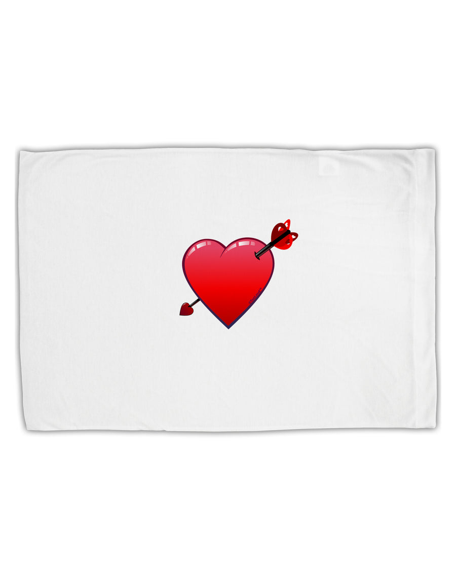 Shot Through the Heart Cute Standard Size Polyester Pillow Case by TooLoud-Pillow Case-TooLoud-White-Davson Sales