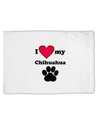 I Heart My Chihuahua Standard Size Polyester Pillow Case by TooLoud-TooLoud-White-Davson Sales