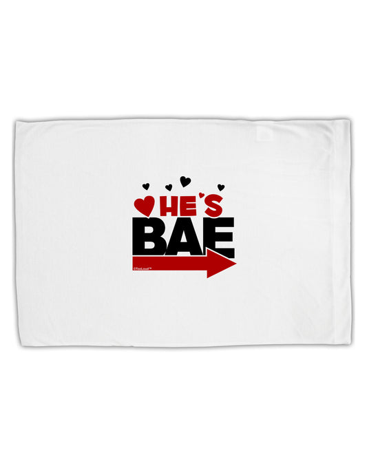 He's BAE - Right Arrow Standard Size Polyester Pillow Case-Pillow Case-TooLoud-White-Davson Sales