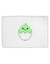 Cute Hatching Chick - Green Standard Size Polyester Pillow Case by TooLoud-Pillow Case-TooLoud-White-Davson Sales