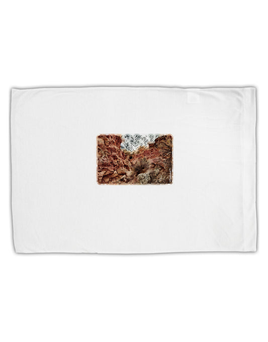 Colorado Painted Rocks Watercolor Standard Size Polyester Pillow Case-Pillow Case-TooLoud-White-Davson Sales