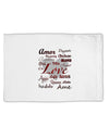 Love Languages Standard Size Polyester Pillow Case by TooLoud-Pillow Case-TooLoud-White-Davson Sales