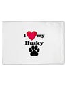 I Heart My Husky Standard Size Polyester Pillow Case by TooLoud-TooLoud-White-Davson Sales