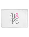 Hope - Breast Cancer Awareness Ribbon Standard Size Polyester Pillow Case-Pillow Case-TooLoud-White-Davson Sales