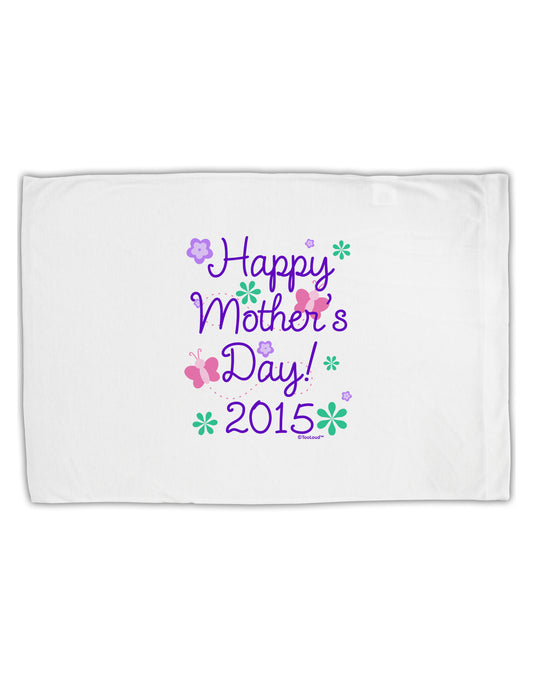 Happy Mother's Day (CURRENT YEAR) Standard Size Polyester Pillow Case by TooLoud-Pillow Case-TooLoud-White-Davson Sales