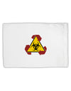 Recycle Biohazard Sign Standard Size Polyester Pillow Case by TooLoud-Pillow Case-TooLoud-White-Davson Sales