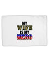 My Wife is My Hero - Armed Forces Standard Size Polyester Pillow Case by TooLoud-Pillow Case-TooLoud-White-Davson Sales