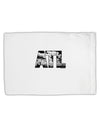 ATL Atlanta Text Standard Size Polyester Pillow Case by TooLoud-Pillow Case-TooLoud-White-Davson Sales