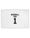 Baseball Dad Jersey Standard Size Polyester Pillow Case by TooLoud-Pillow Case-TooLoud-White-Davson Sales