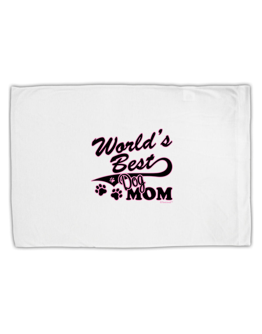 World's Best Dog Mom Standard Size Polyester Pillow Case by TooLoud-Pillow Case-TooLoud-White-Davson Sales