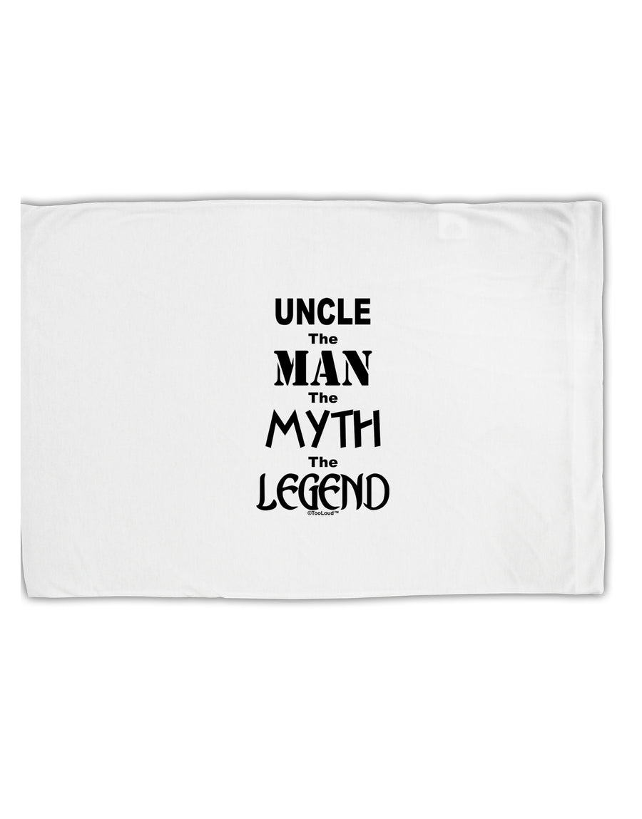 Uncle The Man The Myth The Legend Standard Size Polyester Pillow Case by TooLoud-TooLoud-White-Davson Sales