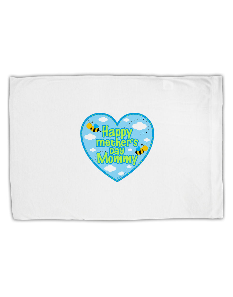 Happy Mother's Day Mommy - Blue Standard Size Polyester Pillow Case by TooLoud-Pillow Case-TooLoud-White-Davson Sales