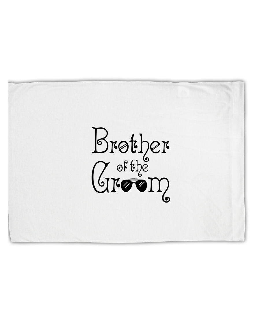 TooLoud Brother of the Groom Standard Size Polyester Pillow Case-Pillow Case-TooLoud-Davson Sales