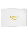 Birthday Crew Text Standard Size Polyester Pillow Case by TooLoud-TooLoud-White-Davson Sales