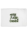 TooLoud One Lucky Grandma Shamrock Standard Size Polyester Pillow Case