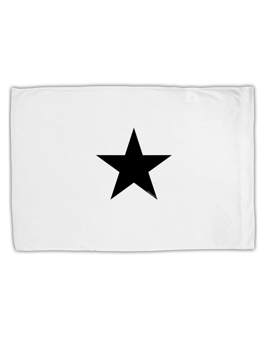 Black Star Standard Size Polyester Pillow Case-Pillow Case-TooLoud-Davson Sales