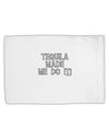 Tequila Made Me Do It - Bone Text Standard Size Polyester Pillow Case by TooLoud-Pillow Case-TooLoud-White-Davson Sales