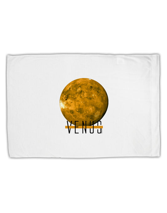 Planet Venus Text Standard Size Polyester Pillow Case by TooLoud-Pillow Case-TooLoud-White-Davson Sales