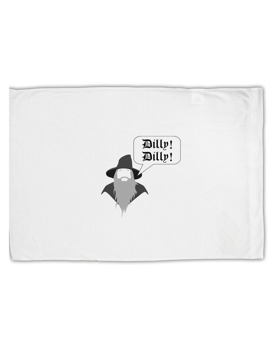 Wizard Dilly Dilly Standard Size Polyester Pillow Case by TooLoud-TooLoud-White-Davson Sales