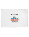 Wake Up Be A Hero Repeat Standard Size Polyester Pillow Case by TooLoud-Pillow Case-TooLoud-White-Davson Sales