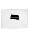 South Dakota - United States Shape Standard Size Polyester Pillow Case by TooLoud-Pillow Case-TooLoud-White-Davson Sales