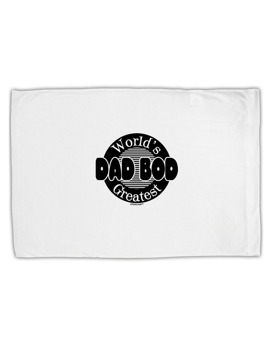 Worlds Greatest Dad Bod Standard Size Polyester Pillow Case by TooLoud-Pillow Case-TooLoud-White-Davson Sales