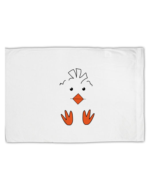 TooLoud Cute Easter Chick Face Standard Size Polyester Pillow Case-Pillow Case-TooLoud-Davson Sales