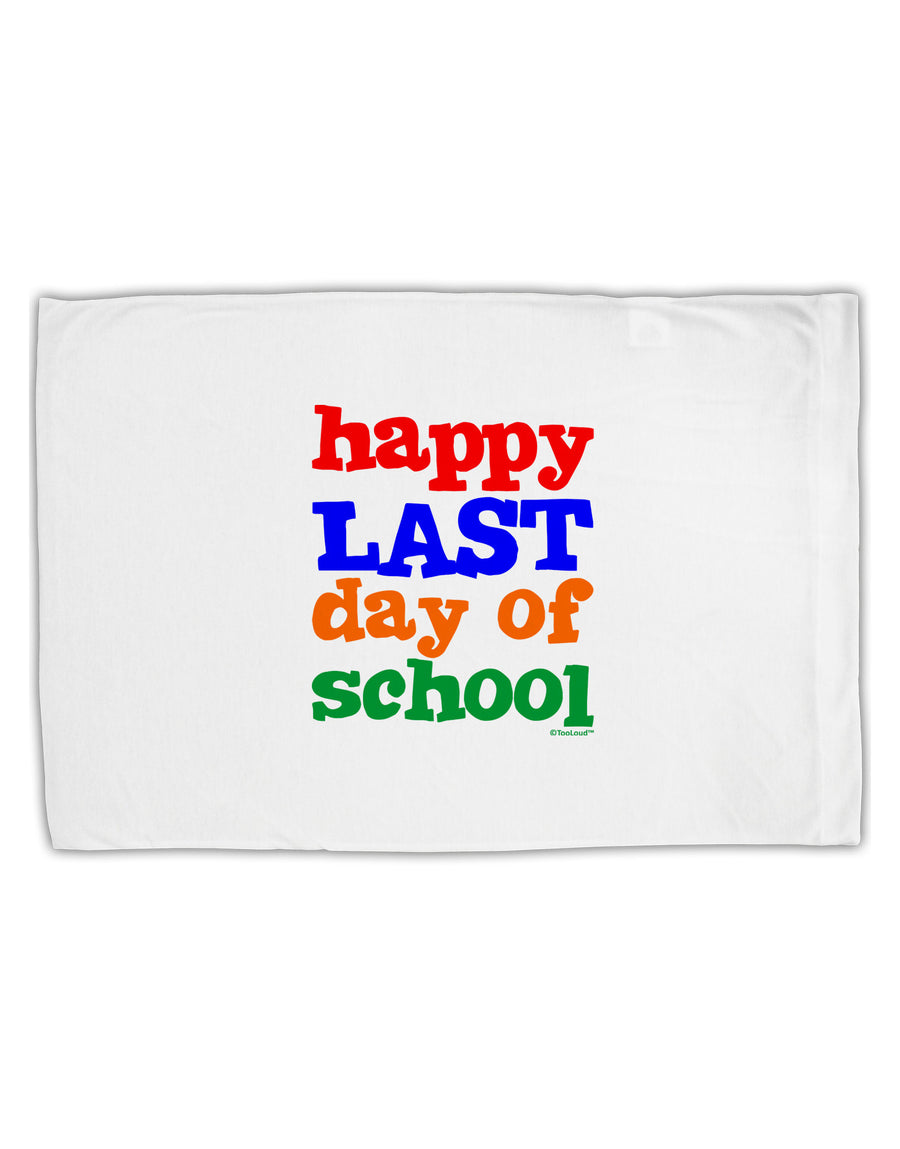 Happy Last Day of School Standard Size Polyester Pillow Case-Pillow Case-TooLoud-White-Davson Sales