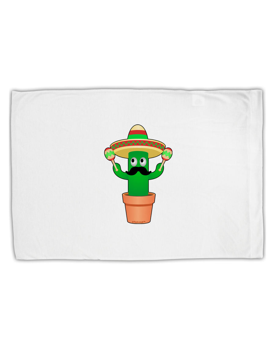 Fiesta Cactus Standard Size Polyester Pillow Case by TooLoud-Pillow Case-TooLoud-White-Davson Sales