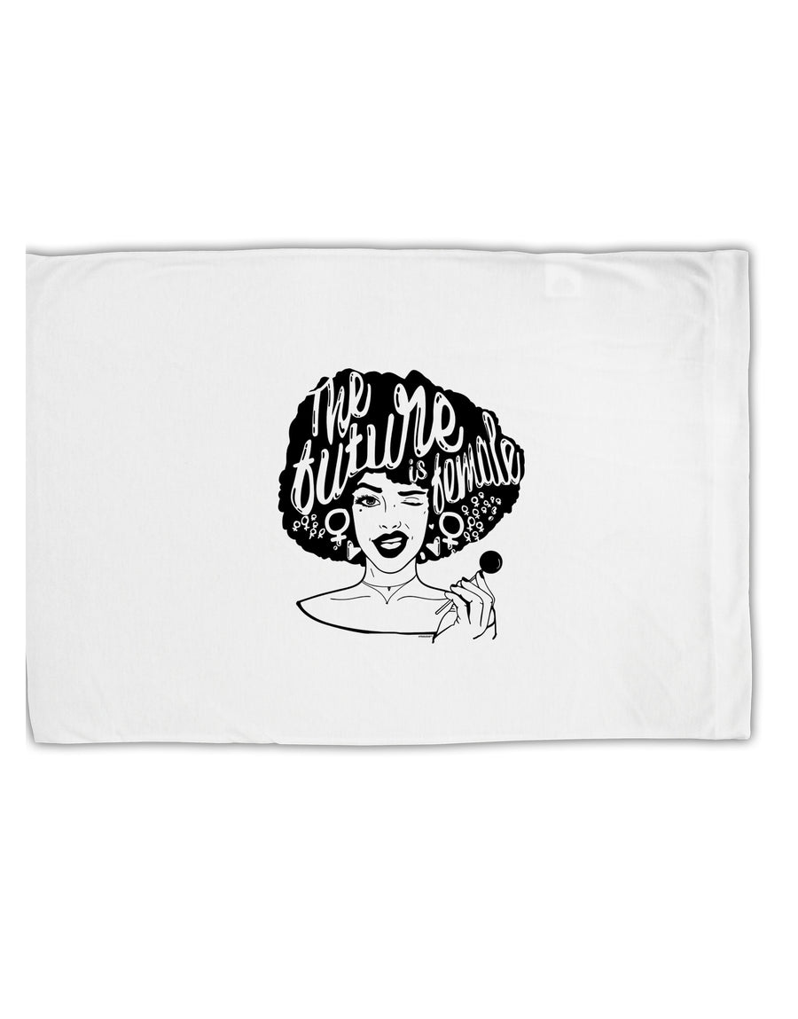 TooLoud The Future Is Female Standard Size Polyester Pillow Case-Pillow Case-TooLoud-Davson Sales